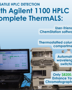 Agilent 1100 HPLC Complete with Software VWD BIN ThermALS