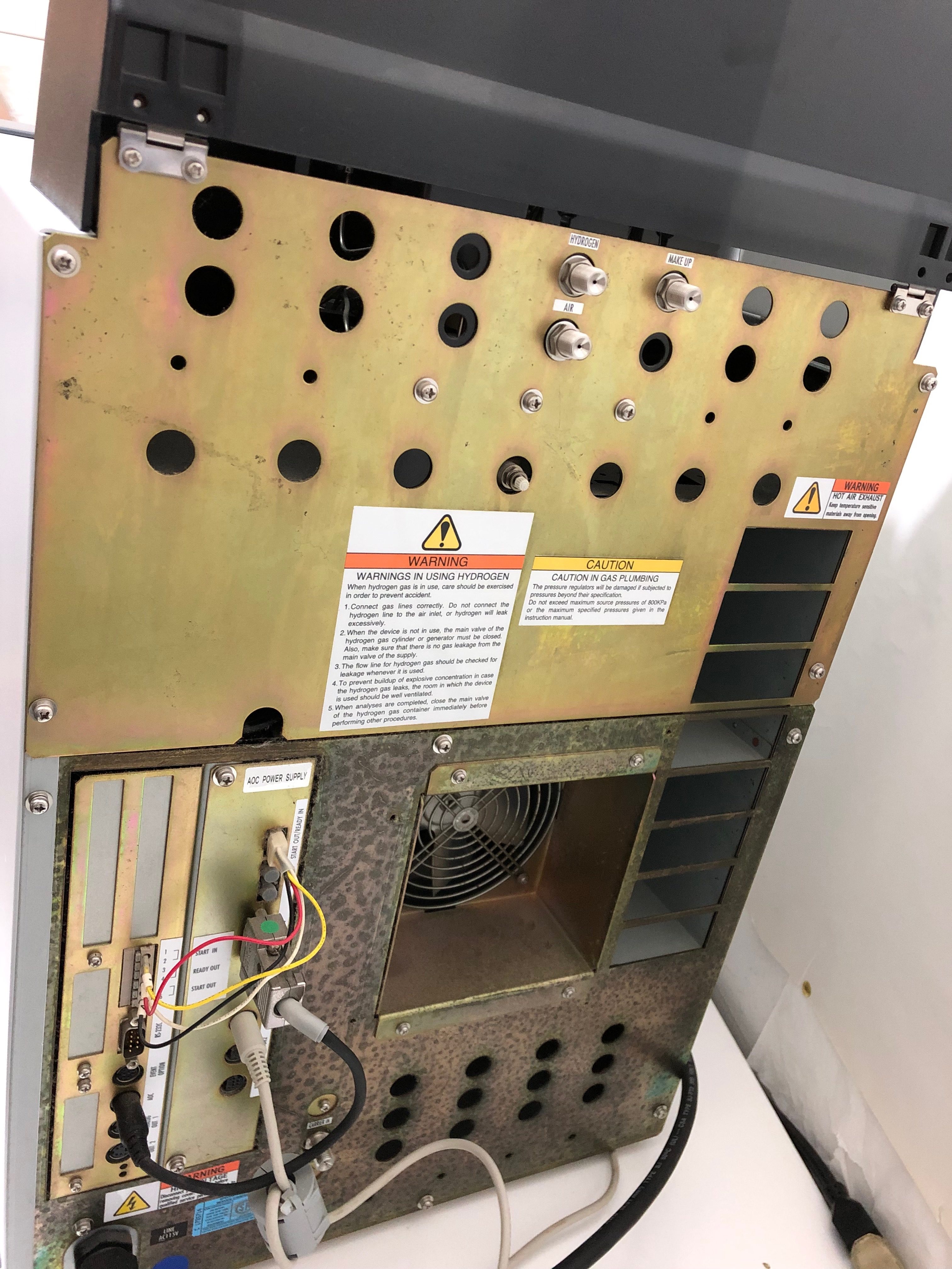 Shimadzu GC-2014 AOC-20i Auto Injector/FID and Split/Splitless Injector ...