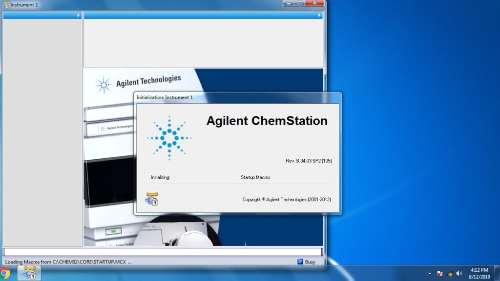 Agilent Chemstation LC B.04.03 Software - Innovative Trend Lab