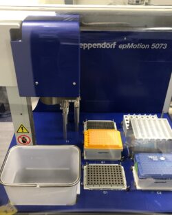 Eppendorf EpMotion 5073 PCR Automated Liquid Handling Pipetting System