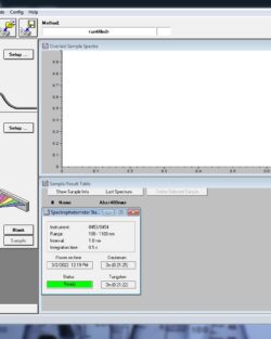 Agilent Cary 8454 UV-VIS Spectrophotometer
