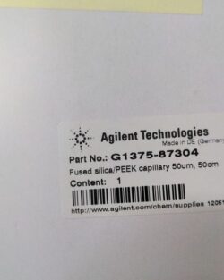 Agilent Technologies Fused Silica/PEEK Capillary 50um, 50cm Part No: G1375-87304